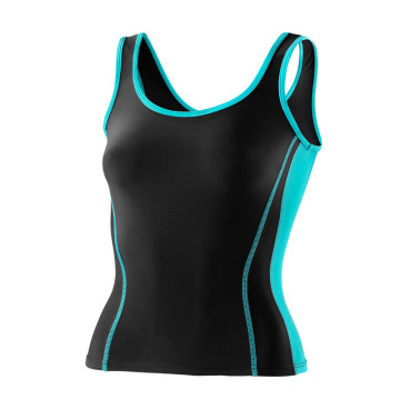 Compression Chemise Femme Noir PRO Tank Top